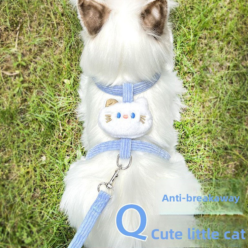 Escape-Proof Cat Harness & Leash - Safe Outdoor Adventures for Cats