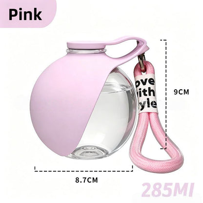 Portable Dog Water Bottle - Leakproof Travel Drinking Dispenser for Dogs