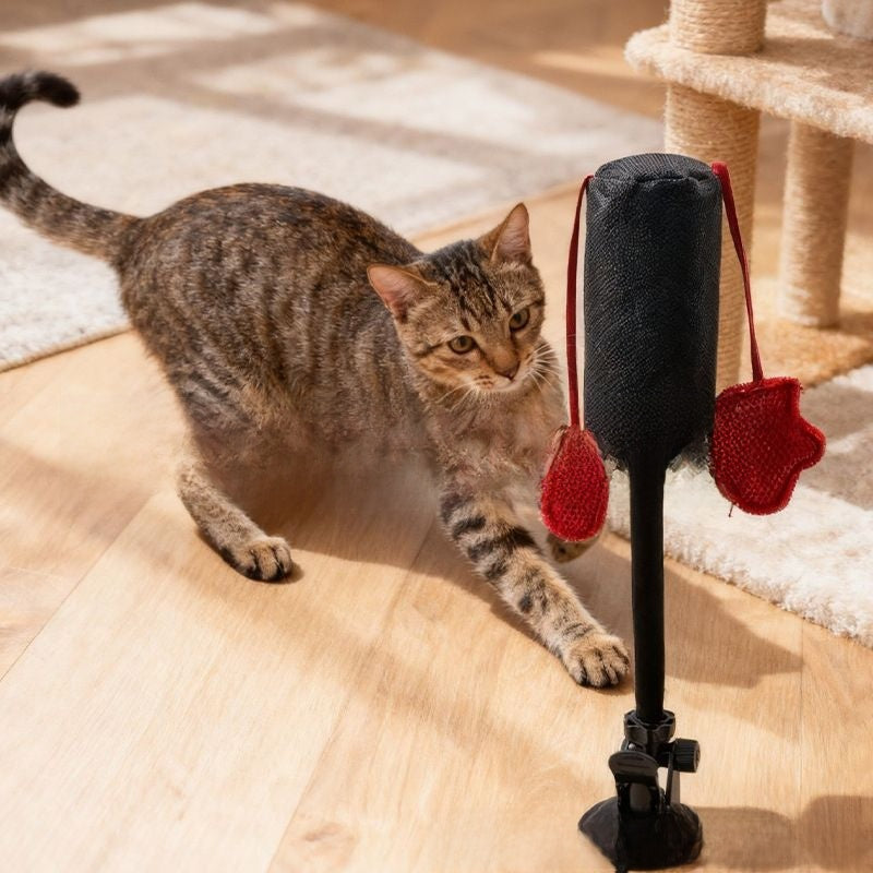 Interactive Cat Punching Toy - Fun Exercise & Hunting Stimulation Toy