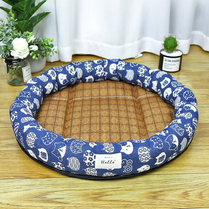 Breathable Pet Mat - Cooling Summer Bed for Cats & Small Pets