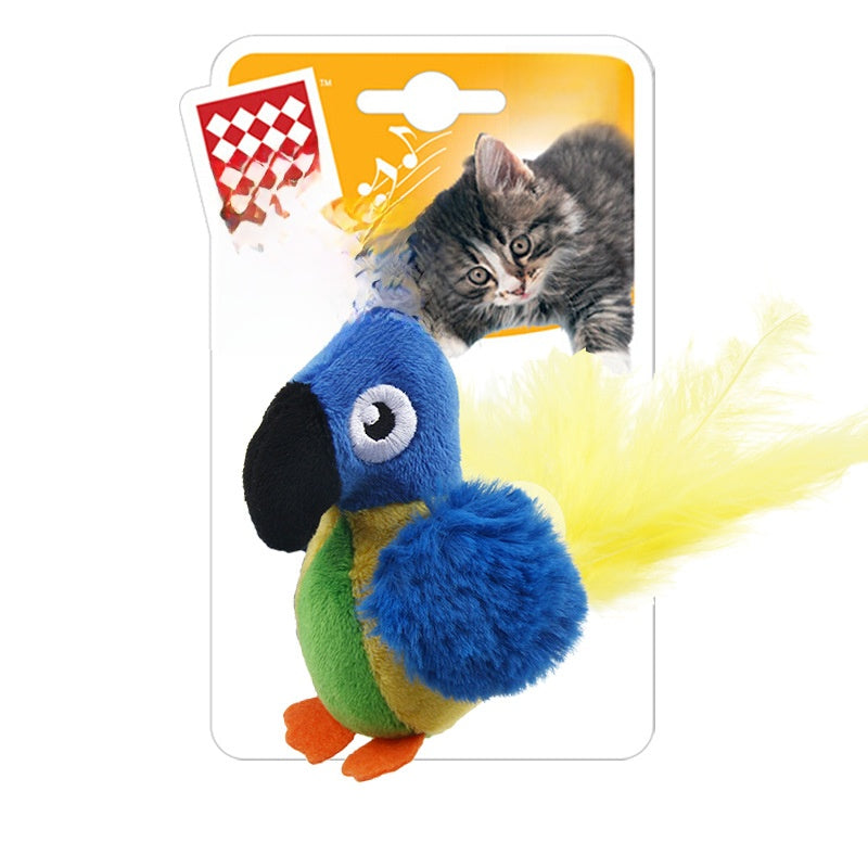 Plush Sound Cat Toy - Interactive Squeaky Toy for Cats