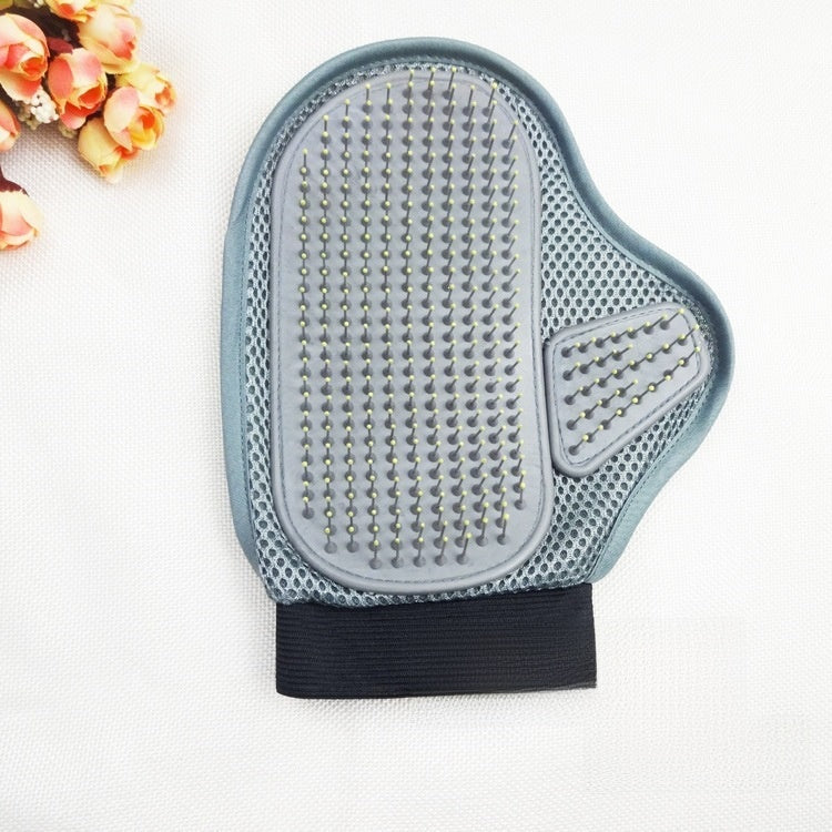Pet Bathing Gloves - Gentle Grooming Massage Brush for Dogs