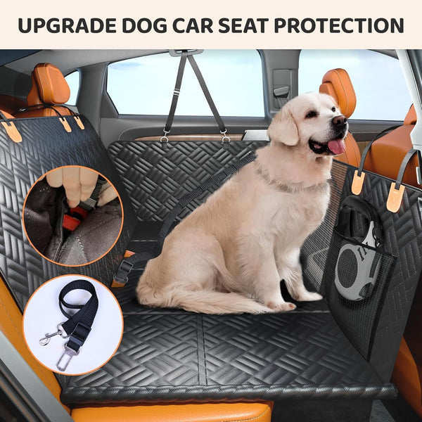 Waterproof Car Backseat Pet Protector - Anti-Dirt Seat Cover for Dogs & Pets