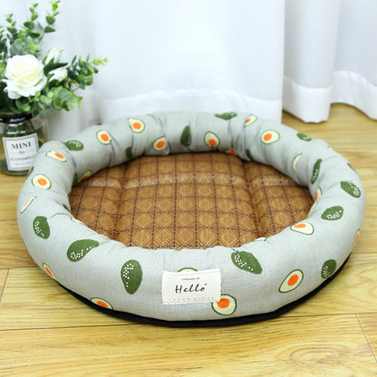Breathable Pet Mat - Cooling Summer Bed for Cats & Small Pets