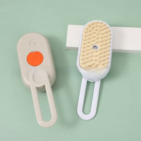 PawFresh Steam Pet Grooming Comb — Bath-Free Hair Removal Brush for Dogs & Cats