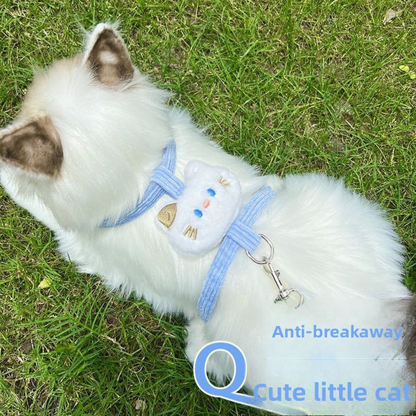 Escape-Proof Cat Harness & Leash - Safe Outdoor Adventures for Cats