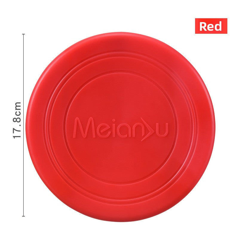 Soft Floating Dog Frisbee - Durable Chew-Resistant Outdoor Toy for Dogs