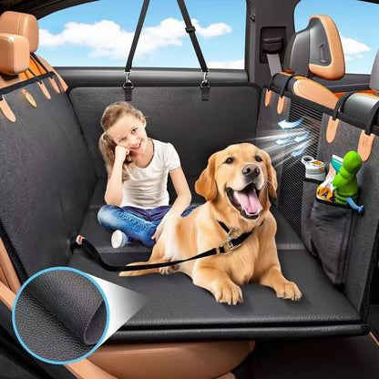 Waterproof Car Backseat Pet Protector - Anti-Dirt Seat Cover for Dogs & Pets