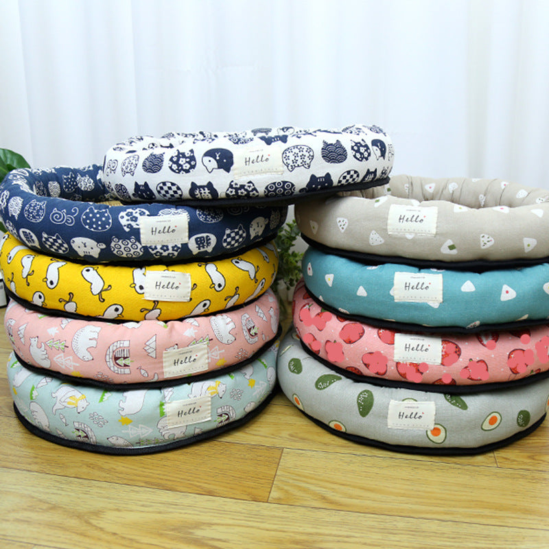 Breathable Pet Mat - Cooling Summer Bed for Cats & Small Pets