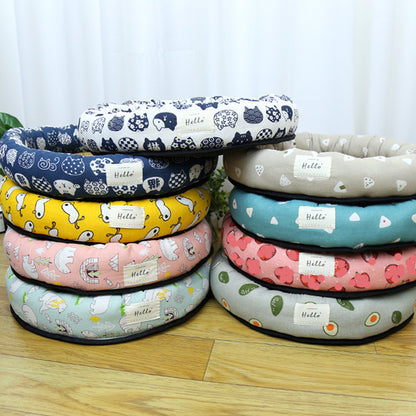 Breathable Pet Mat - Cooling Summer Bed for Cats & Small Pets