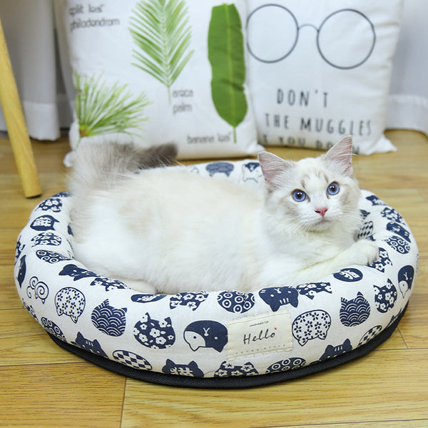 Breathable Pet Mat - Cooling Summer Bed for Cats & Small Pets