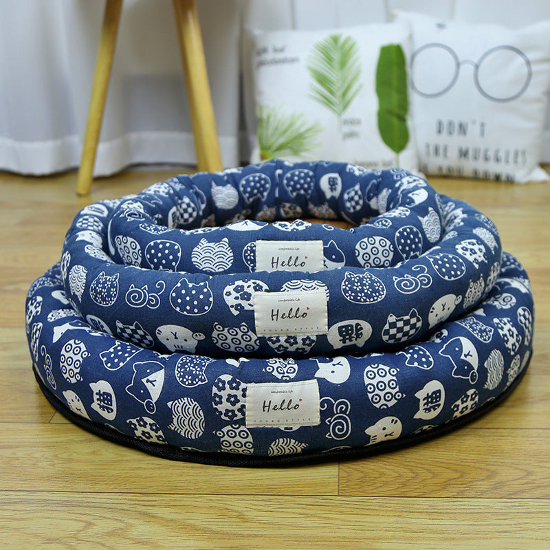 Breathable Pet Mat - Cooling Summer Bed for Cats & Small Pets