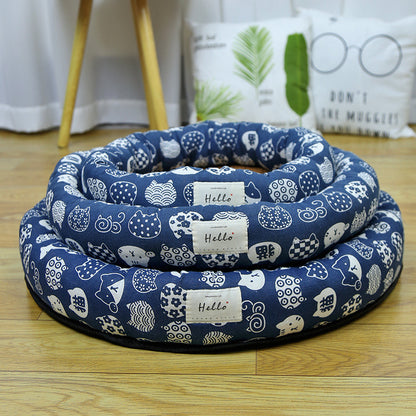 Breathable Pet Mat - Cooling Summer Bed for Cats & Small Pets
