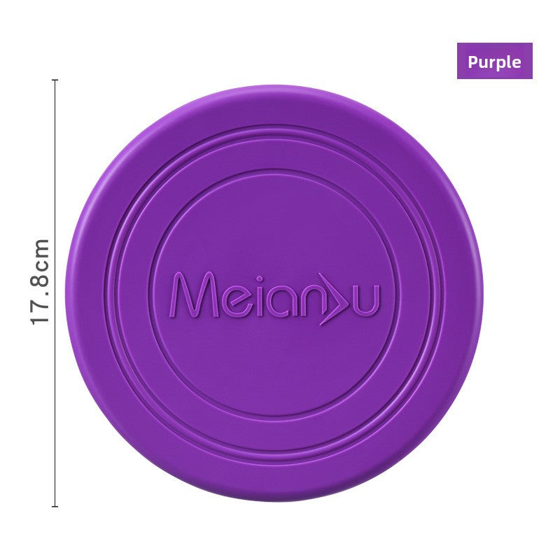 Soft Floating Dog Frisbee - Durable Chew-Resistant Outdoor Toy for Dogs