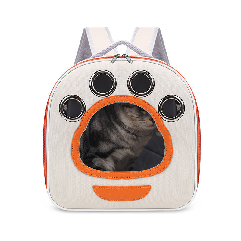 Foldable Pet Travel Bag - Comfortable & Ventilated Carrier for Cats