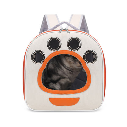 Foldable Pet Travel Bag - Comfortable & Ventilated Carrier for Cats