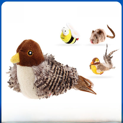 Plush Sound Cat Toy - Interactive Squeaky Toy for Cats