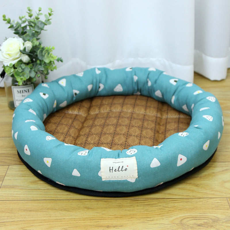 Breathable Pet Mat - Cooling Summer Bed for Cats & Small Pets